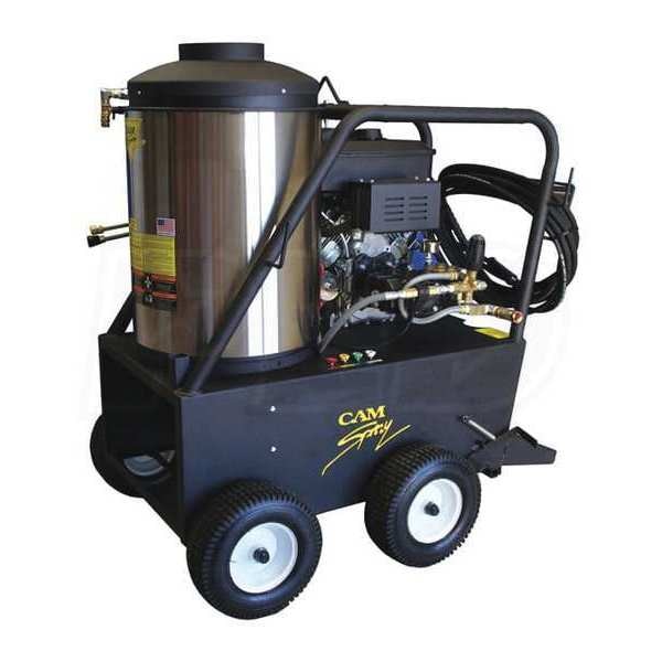 Heavy Duty 4000 psi 4.0 gpm Hot Water Gas Pressure Washer, HP: 16 HP