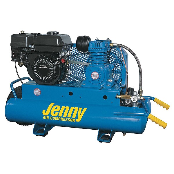Gas Air Compressor, 8 gal. Tank, 6.5 HP