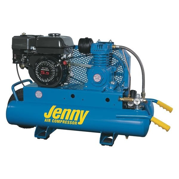 Gas Air Compressor, 8 gal. Tank, 5.5 HP