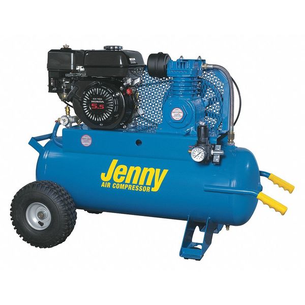 Gas Air Compressor, 17 gal. Tank, 5.5 HP