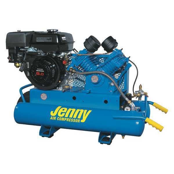 Gas Air Compressor, 8 gal. Tank, 9.0 HP