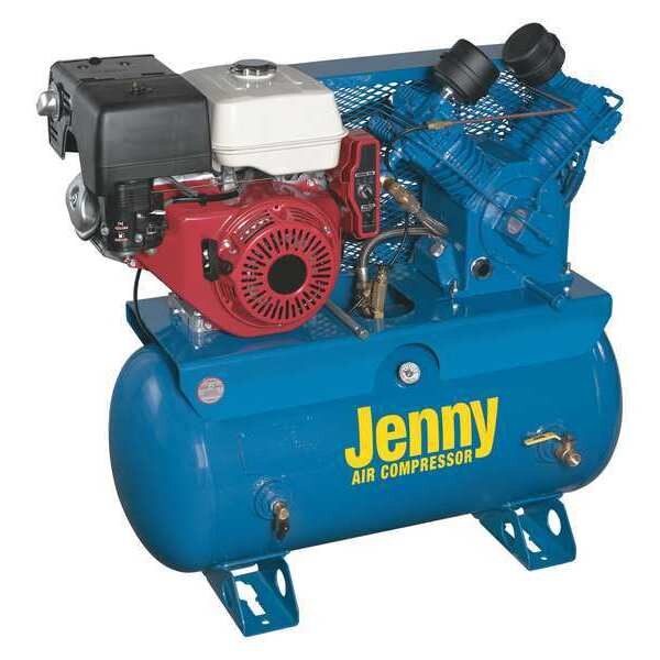 Air Compressor, 2 Stages, 13.0 HP, 23.4 cfm