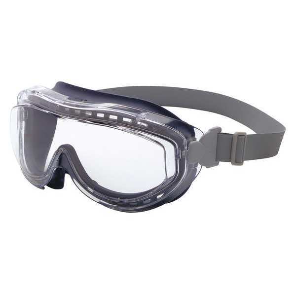 Safety Goggles, Clear Anti-Fog, Hydrophilic, Hydrophobic, Scratch-Resistant Lens, Flex Seal Series