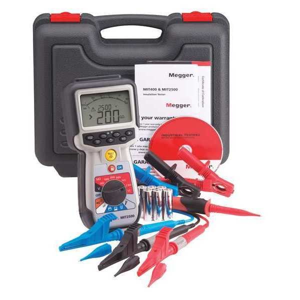 Insulation Tester, Digital/Analog LCD