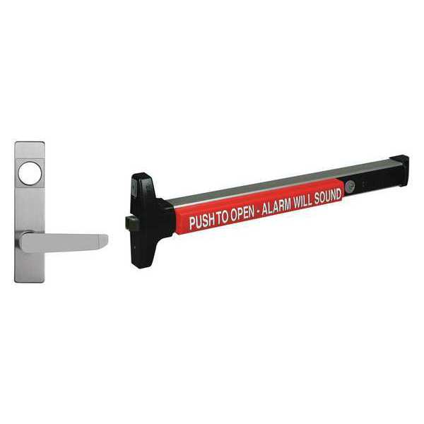Rim, Exit Device, Satin Aluminum