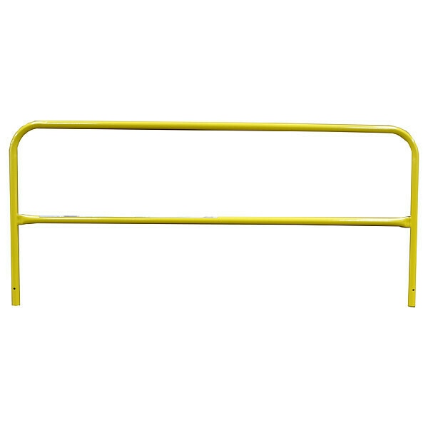 Guard Rail, Yellow, 8 ft. Overall L