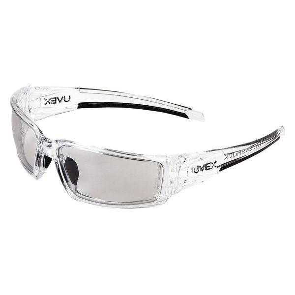 Safety Glasses, Wraparound Clear Polycarbonate Lens