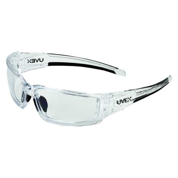 Safety Glasses, Hypershock, HydroShield Anti-Fog Coating, Clear Full-Frame, Clear Lens