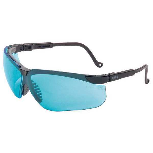Safety Glasses, Wraparound SCT-Blue Polycarbonate Lens