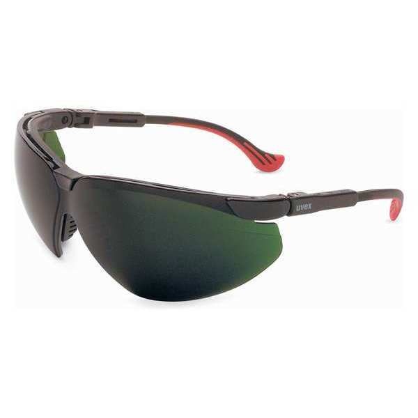 Safety Glasses, Wraparound Shade 5.0 Polycarbonate Lens
