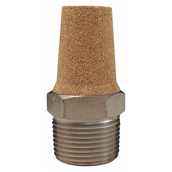 Conical Muffler NPT, 1/4