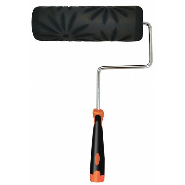 Texture Creating Roller & Frame, Decorative Monterrey, Plastic Handle, 9