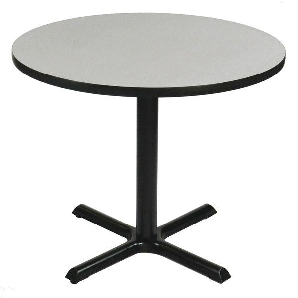 Round CafÃ© Bistro and Breakroom Pedestal Table, 29