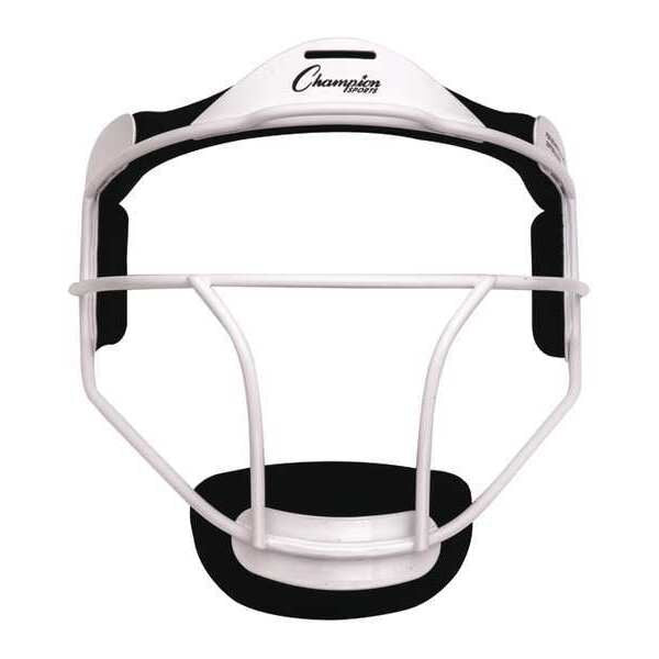 Adult SoftBall, Fielders Mask, White