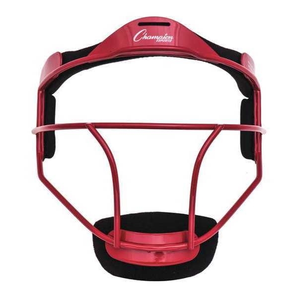 Youth SoftBall, Fielders Mask, Red