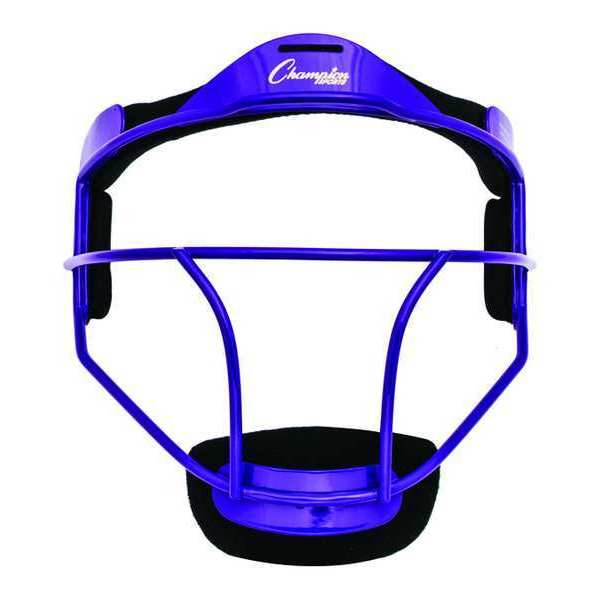 Youth SoftBall, Fielders Mask, Purple