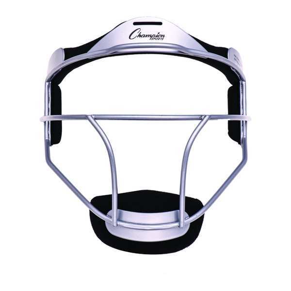 Adult SoftBall, Fielders Mask, Silver