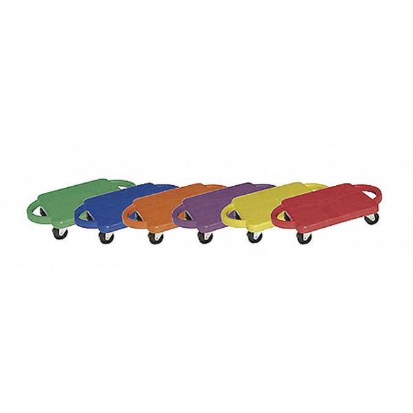 Plastic Scooter Set, w/Handles, PK6