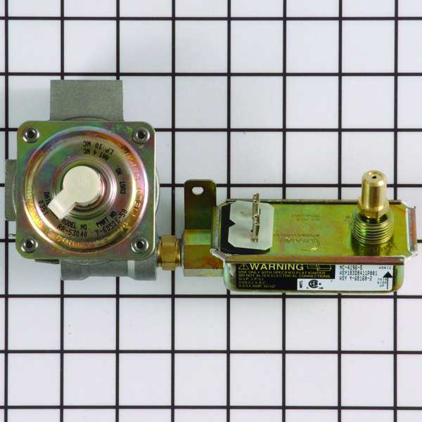 Gas Pressure Regulator and Safety Valve