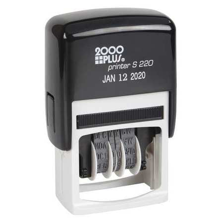 Date Stamp Self-inking,black (12 Units I