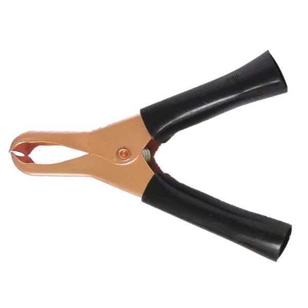 Terminal Clamp, Narrow Black Copper Plate