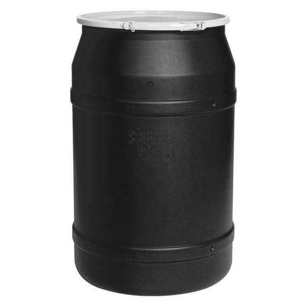 Open Head Poly Drum, w/Lock Ring, 55 gal.