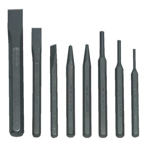 Williams Punch and Chisel Set, 8pcs.