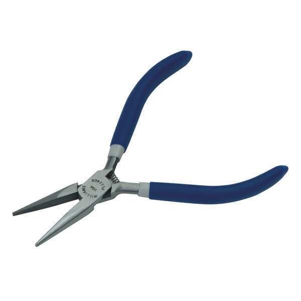 Williams Needle Nose Plier, Short Nose, 4-1/2
