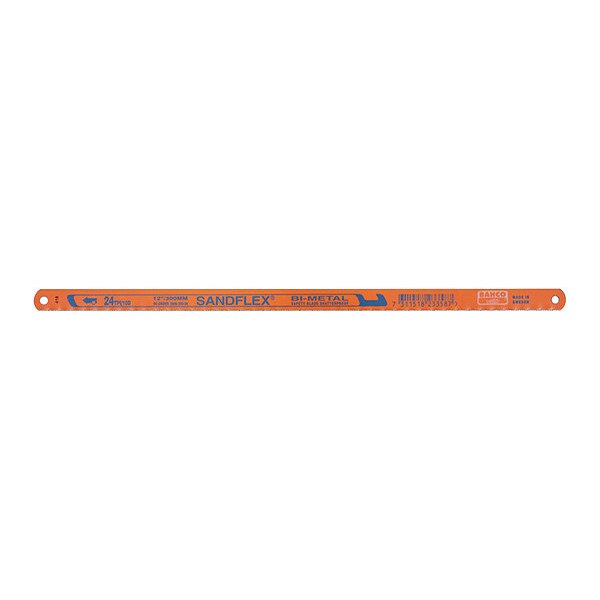 Bahco Hacksaw Blade, Bimetal, 12