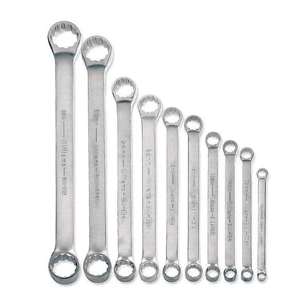 Williams Double Box Wrench Set, 10 pcs.