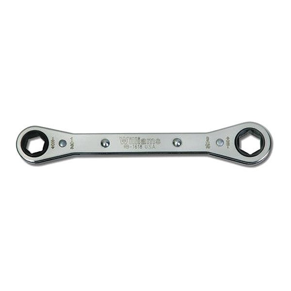 Williams Ratchet Box Wrench, 6-pt., 1/4 x 5/16