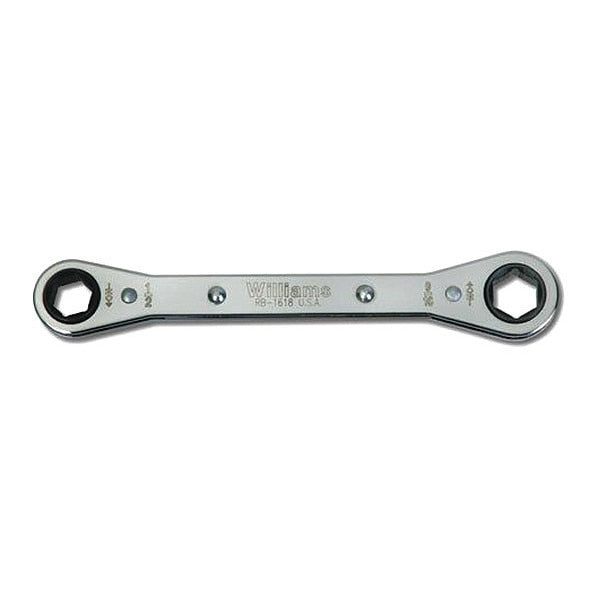 Williams Ratchet Box Wrench, 12 pt., 3/4 x 7/8
