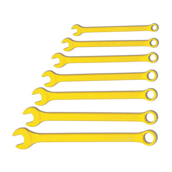 Williams Super Combo Wrench Set, Yellow, 7 pcs., SAE