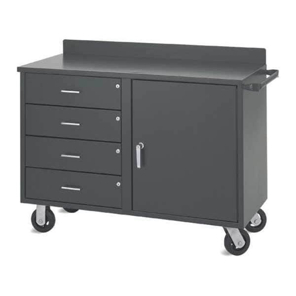 M Cab 34x46x21, 4 Drawer, 1 Door, 1 Shelf