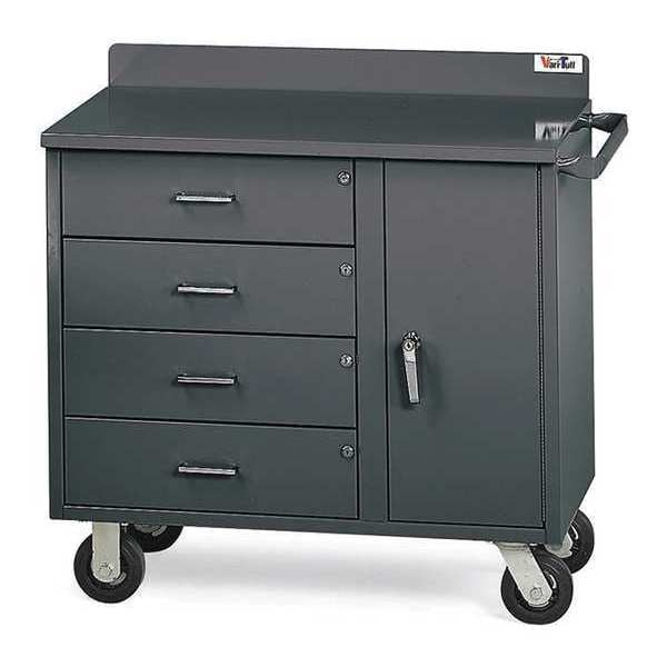 M Cab 34x46x21, 4 Drawer, 1 Door, No Shelf