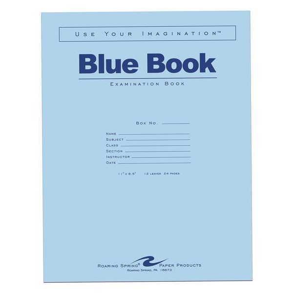 Case of Exam Blue Books, Case of 300, 11