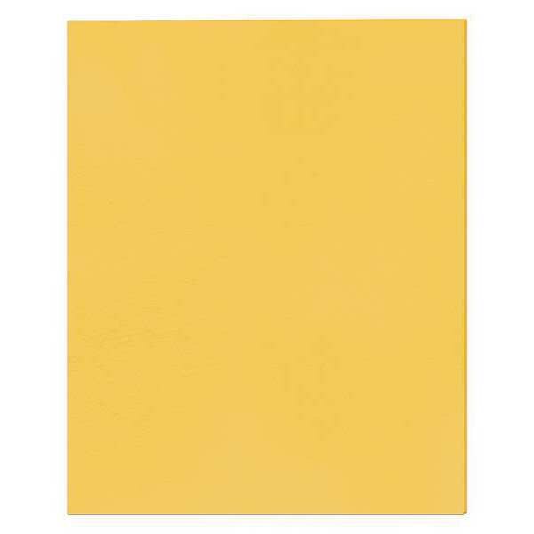 Case of Gold Paper Pocket Folders, 11.75