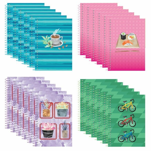 Case of Notebooks, Wirebound, 7