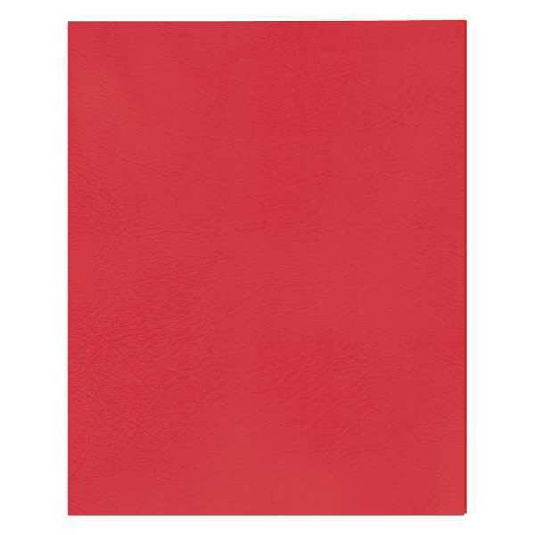 Case of Red Paper Pocket Folders, 11.75