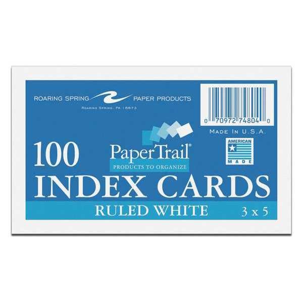 Case of Index Cards 3