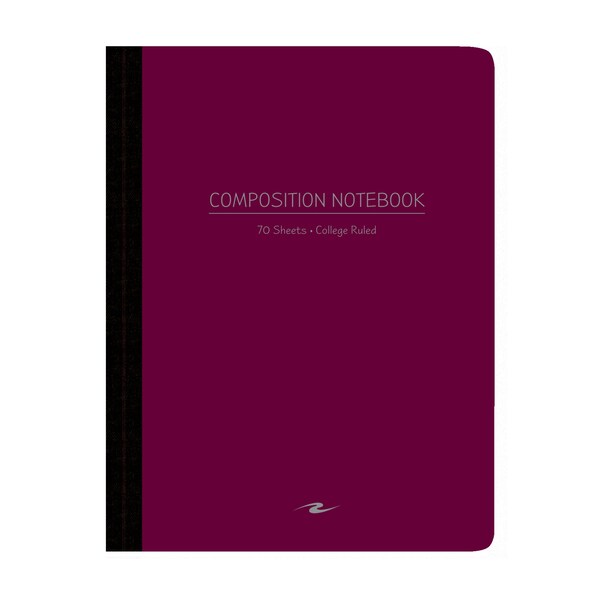 Case of Assorted Color Poly Flex Comp Notebooks, College Ruled, 70 sht, 9.75