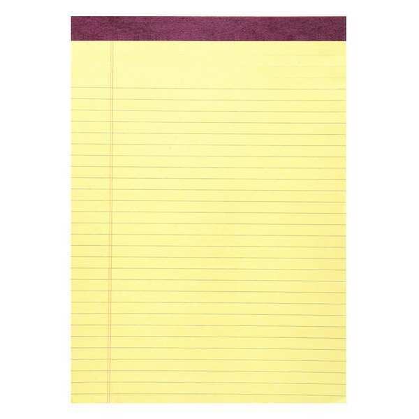 Case of Canary Legal Pads, 8.5