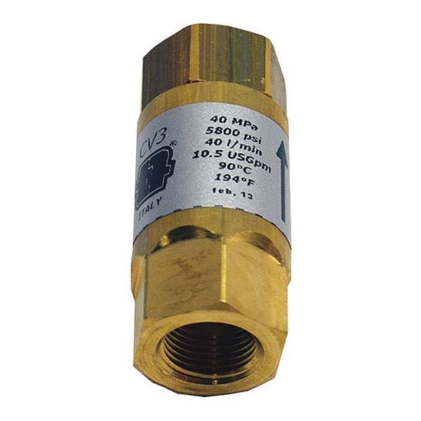 Check Valve 5800psi 3/8 Fx2