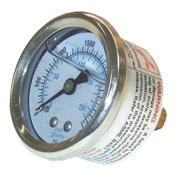 Gauge, 3000psi, S.S.1/8