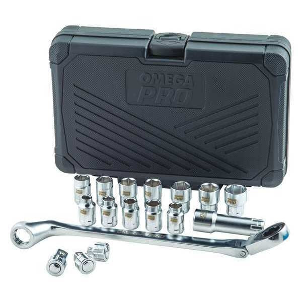 Flex Ratchet, Thru Sockets, 1/2