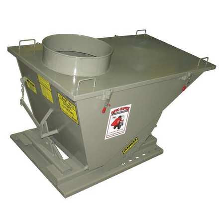 Dust Hopper, 1/2 yd., 6500 lb.