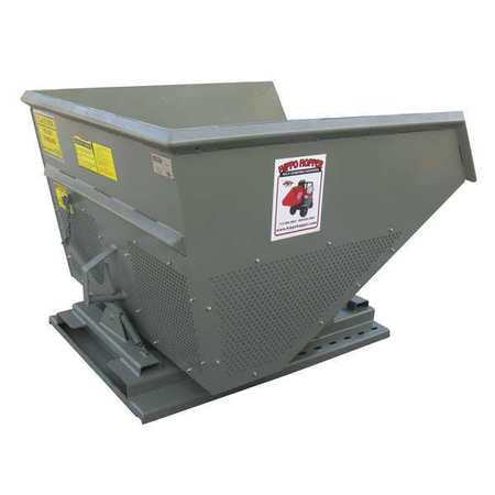 Wet Material Hopper, 2 yd.