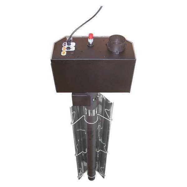 Tube Heater, 20 ft L, Nat. Gas, 75,000 BtuH