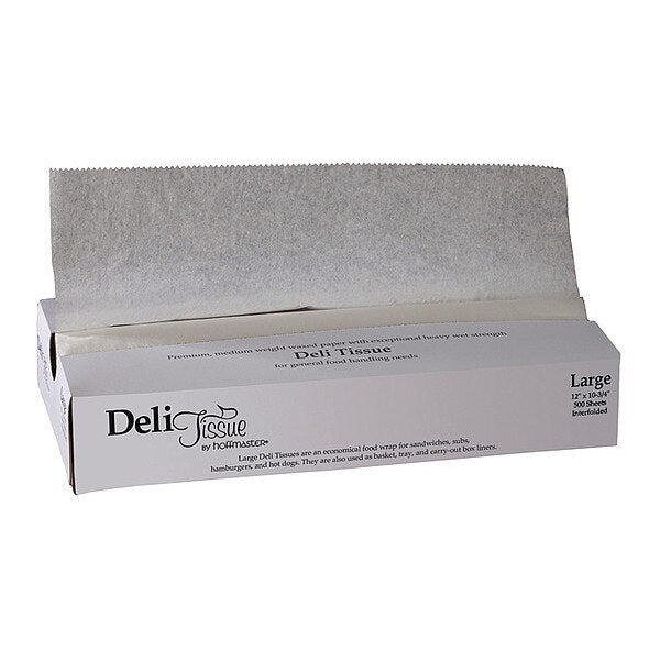 Deli Tissue, Waxed InterFolded, PK500