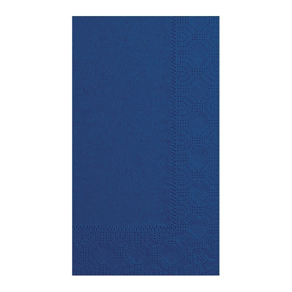 Navy Dinner Napkin, 2 Ply, 1/8 Fold, PK125